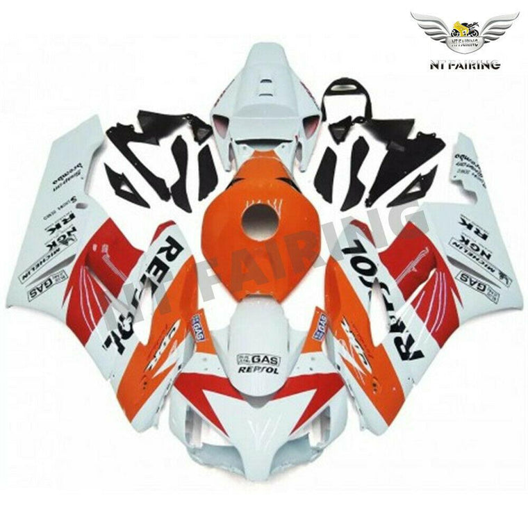NT Fairing Fit for Honda 2004-2005 CBR1000RR N104- Orange White | ABS Injection