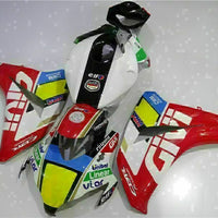 MS Injection Red White Bodywork Fairing Fit for Honda 2008-2011 CBR1000RR u072