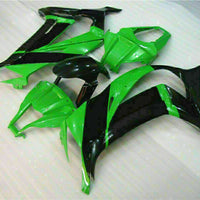 MSA Fit for  Ninja 2011-2015 ZX10R Green Black Injection Fairing t001