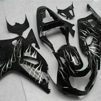 MSB Injection Mold Black Fairing Set Fit for  2001-2003 GSXR 600 750 o078