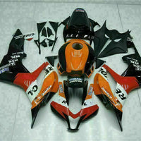 MSA Injection  Orange Fairing Kit Fit for Honda 2007-2008 CBR600RR Cowl u065