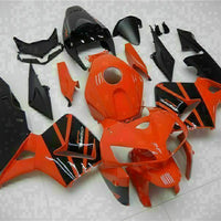 MSA Injection Orange Kit Fairing Fit for Honda 2005-2006 CBR600RR Cowl u0106