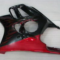 MSA Red Flame Injection Fairing Set Fit for Honda 1997-1998 CBR600F3 u007