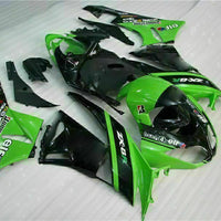 MSA Injection Fairing Fit for  2009-2012 ZX6R Plastic With Seat Cowls t034-T