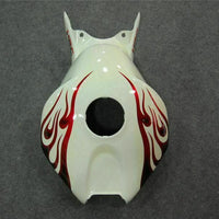 MS Injection Red Flame White Fairing Fit for Honda 2006-2007 CBR1000RR l021