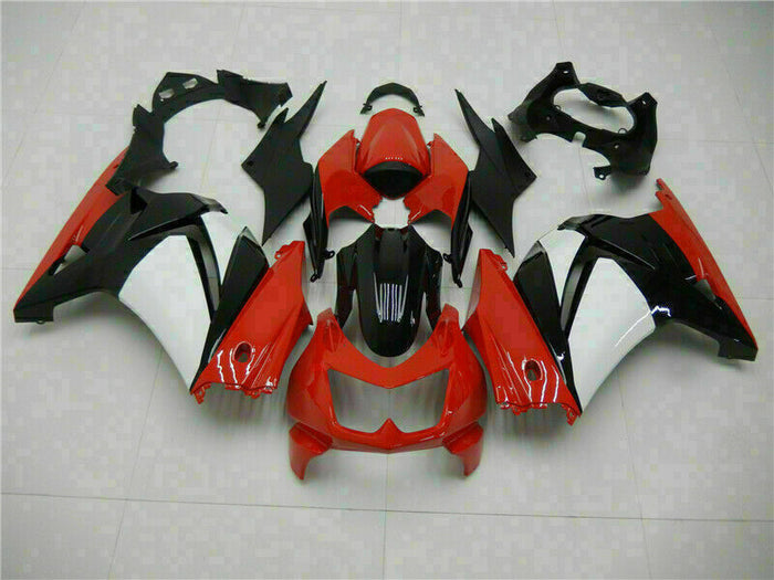 MSA Fit for  2008-12 EX250 250R ABS Red Black Injection Fairing Kit t012