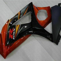 MS Injection Kit Black Fairing ABS Set Fit for  2007-2008 GSXR 1000 p044
