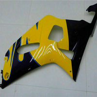 MSB Injection Mold Yellow Fairing Fit for  2001-2003 GSXR 600 750 n009