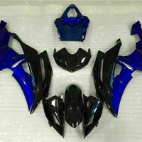 MS Injection Bodywork Blue Black Fairing Fit for Yamaha 2008-2016 YZF R6 g062