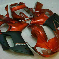 MS Injection Black Brown Plastic Fairing Fit for Yamaha 1998-2002 YZF R6 j007