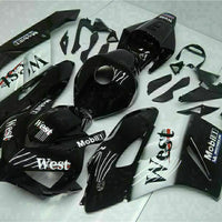 MS Injection Plastic Black Fairing Kit Fit for Honda 2004-2005 CBR1000RR u0102