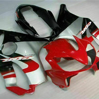 MS Injection Mold Red Silver Fairing Kit Fit for Honda 2004-2007 CBR600 F4I u020