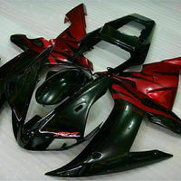 MSB Injection Mold Kit Black Red Fairing Fit for Yamaha 2002-2003 YZF R1 g002-02