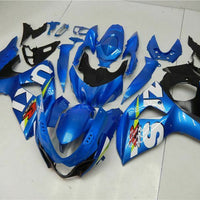 US STOCK NT Injection Plastic Fairing Bodywork Fit for 2009-2016 GSXR 1000 Blue N001 Available in CA