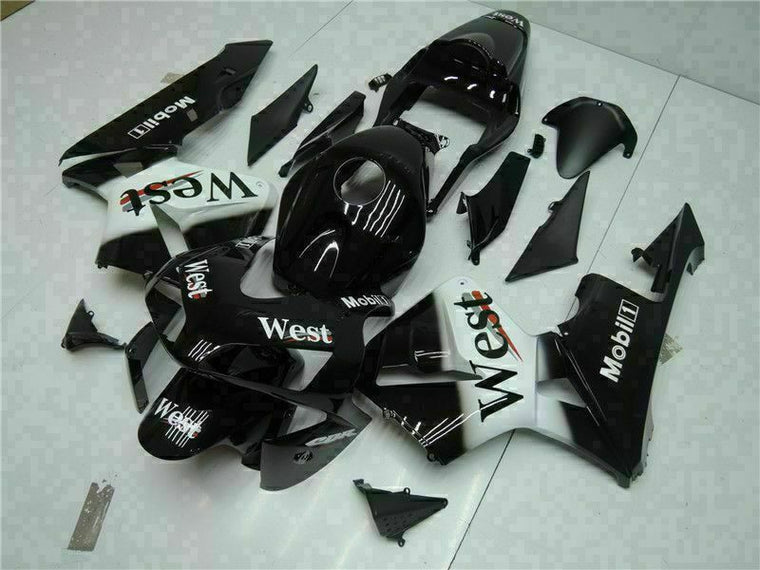 NT Fairing Fit for Honda 2003-2004 CBR600RR U077- Msa Black | ABS Injection