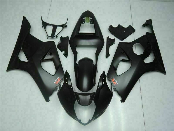 MS Injection Plastic Black New Fairing Fit for  2003-2004 GSXR 1000 q054