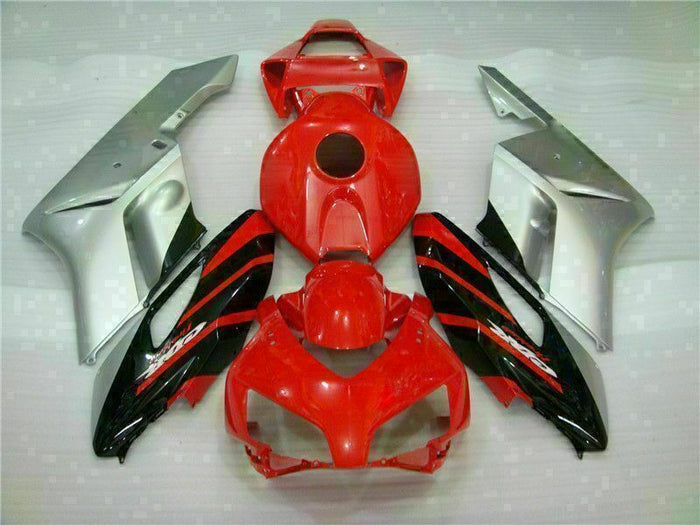 MS Injection Fairing Red Silvery Fit for ABS Honda CBR1000RR 2004-2005 u069