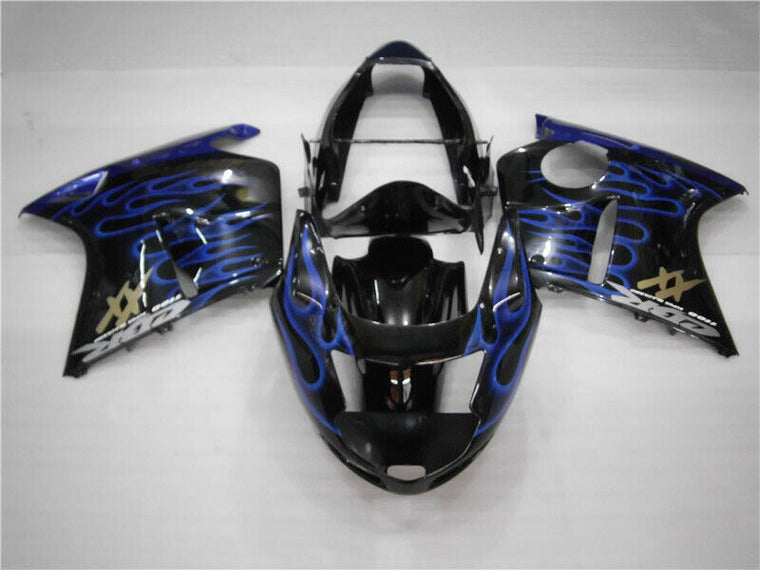 NT Fairing Fit for Honda 1996-2007 CBR1100XX U014- Msa Blue Flame | ABS Injection