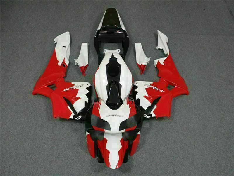 NT Fairing Fit for Honda 2003-2004 CBR600RR U032- Msa Red White | ABS Injection