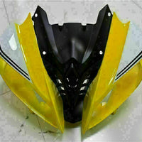 MS Injection Bodywork Yellow Black Fairing Fit for Yamaha 2008-2016 YZF R6 g069