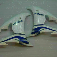 MS Injection White Blue Fairing Fit for Yamaha YZF 2003-2005 R6 & 06-09 R6S g007