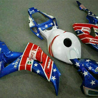 MS Injection Blue Red White Kit Fairing Fit for Honda 2006-2007 CBR1000RR u015