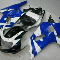 MSB Injection Blue Plastic Fairing Fit for  2001-2003 GSXR 600 750 o064