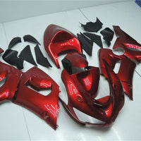 NT Injection Fairing Cowl Set Red Fit for 2005 2006 ZX6R 636 Mold ABS Kit k03