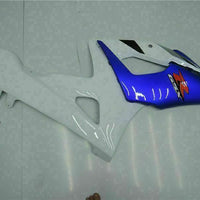 MS Injection Bodywork Blue White Fairing Fit for  2005-2006 GSXR 1000 q051