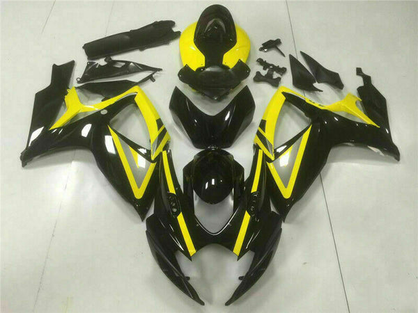 MSB Injection Mold Black Fairing Fit for  2006 2007 GSXR 600 750 n038