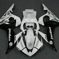 MS Injection Set White Fairing Fit for Yamaha YZF 2003-2005 R6 & 06-09 R6S g047