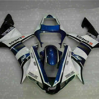 MSB Injection Mold Kit Blcack ABS Fairing Fit for Yamaha 2002-2003 YZF R1 h018