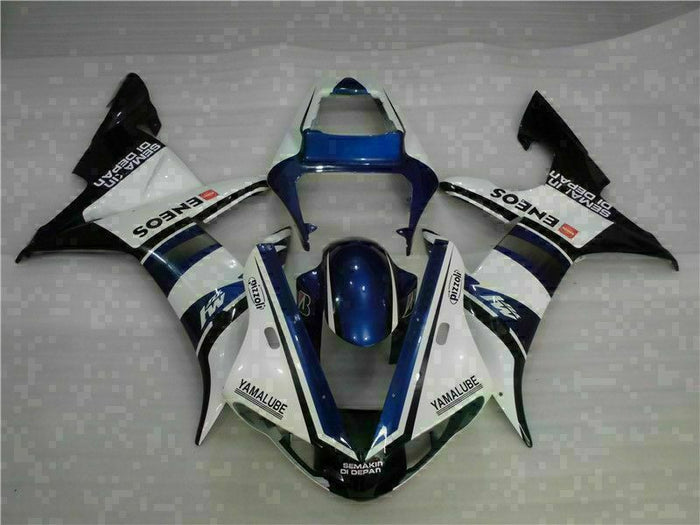 MSB Injection Mold Kit Blcack ABS Fairing Fit for Yamaha 2002-2003 YZF R1 h018