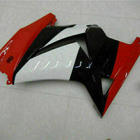 MSA Fit for  2008-12 EX250 250R ABS Red Black Injection Fairing Kit t012