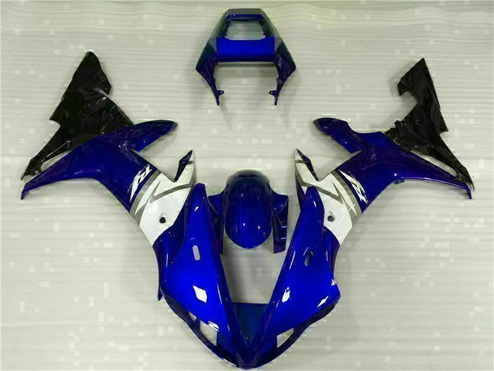 MSB Injection Mold Kit Blue ABS Fairing Fit for Yamaha 2002-2003 YZF R1 j017-02