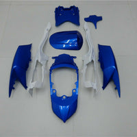 MSA Injection Blue White Fairing Set Fit for  2008-2010 GSXR 600 750 n004e