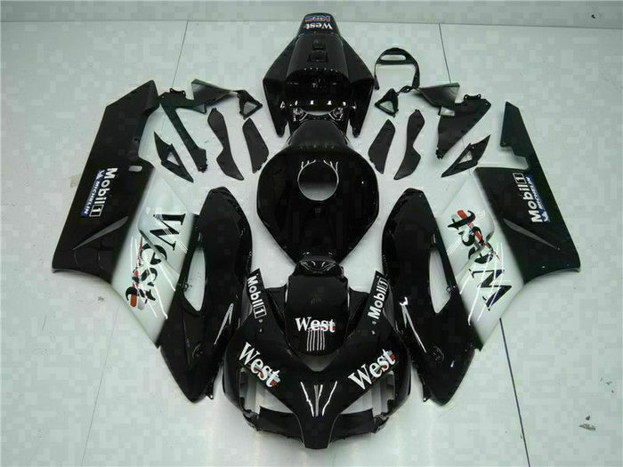 MS Injection Plastic Black Fairing Kit Fit for Honda 2004-2005 CBR1000RR u0102