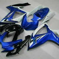 MSB Injection Mold Blue Fairing Kit Fit for  2006 2007 GSXR 600 750 o065