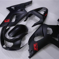 MSB Injection Mold  Black Fairing Fit for  2001-2003 GSXR 600 750 k043