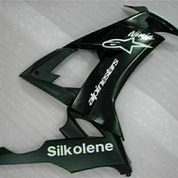 MSA Fit for  2008-2010 ZX10R ZX-10R ABS New Black Injection Fairing t016-T