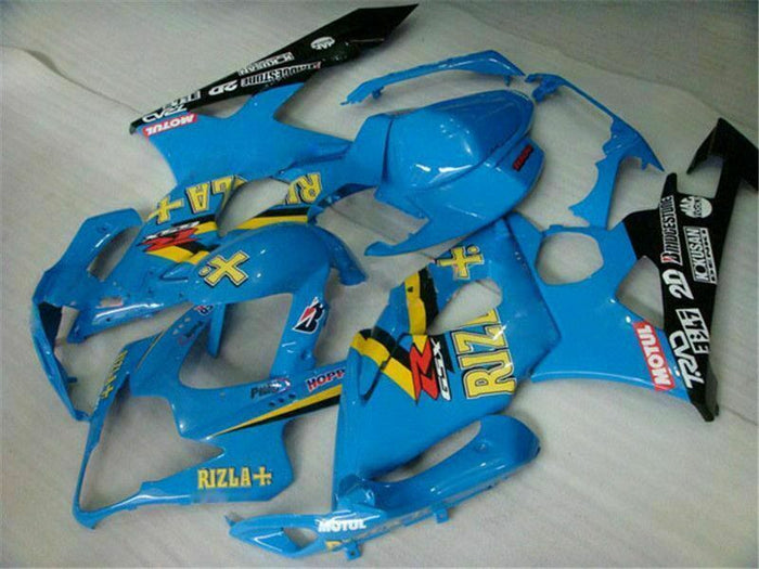 MS Injection Plastic Blue ABS Fairing Fit for  2005-2006 GSXR 1000 o030