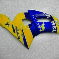 MS Injection Mold Yellow Blue Fairing Set Fit for Yamaha 1998-2002 YZF R6 g047