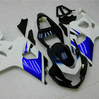 MS Injection Kit Blue White Fairing Fit for  2004 2005 GSXR 600 750 n007g
