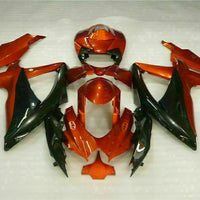 MSB Injection Mold  Red Black Fairing Fit for  2008-2010 GSXR 600 750 o036