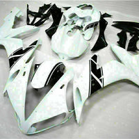 MSB Injection Kit White Plastic Fairing Fit for Yamaha 2004-2006 YZF R1 ABS i027
