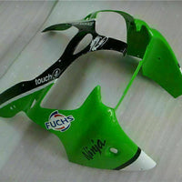 MS Fit for  2000-2002 ZX6R Plastic Green Black Injection Fairing ABS t024