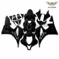 MSA Injection Mold Glossy Black Fairing Fit for Honda 2007-2008 CBR600RR WTH v069