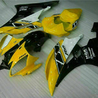 MS Injection Yellow Black ABS Kit Fairing Fit for Yamaha 2006-2007 YZF R6 g037