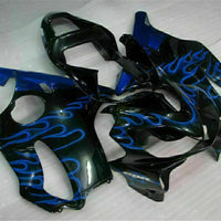 MS Blue Flames Injection Fairing Set Fit for Honda 2001-2003 CBR600 F4I u007