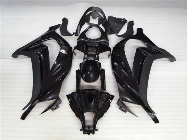 NT Aftermarket Injection ABS Plastic Fairing Fit for ZX10R 2011-2015 Glossy Matte Black N002